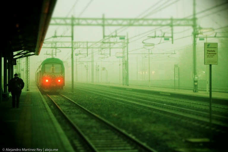 imola treno nebbia