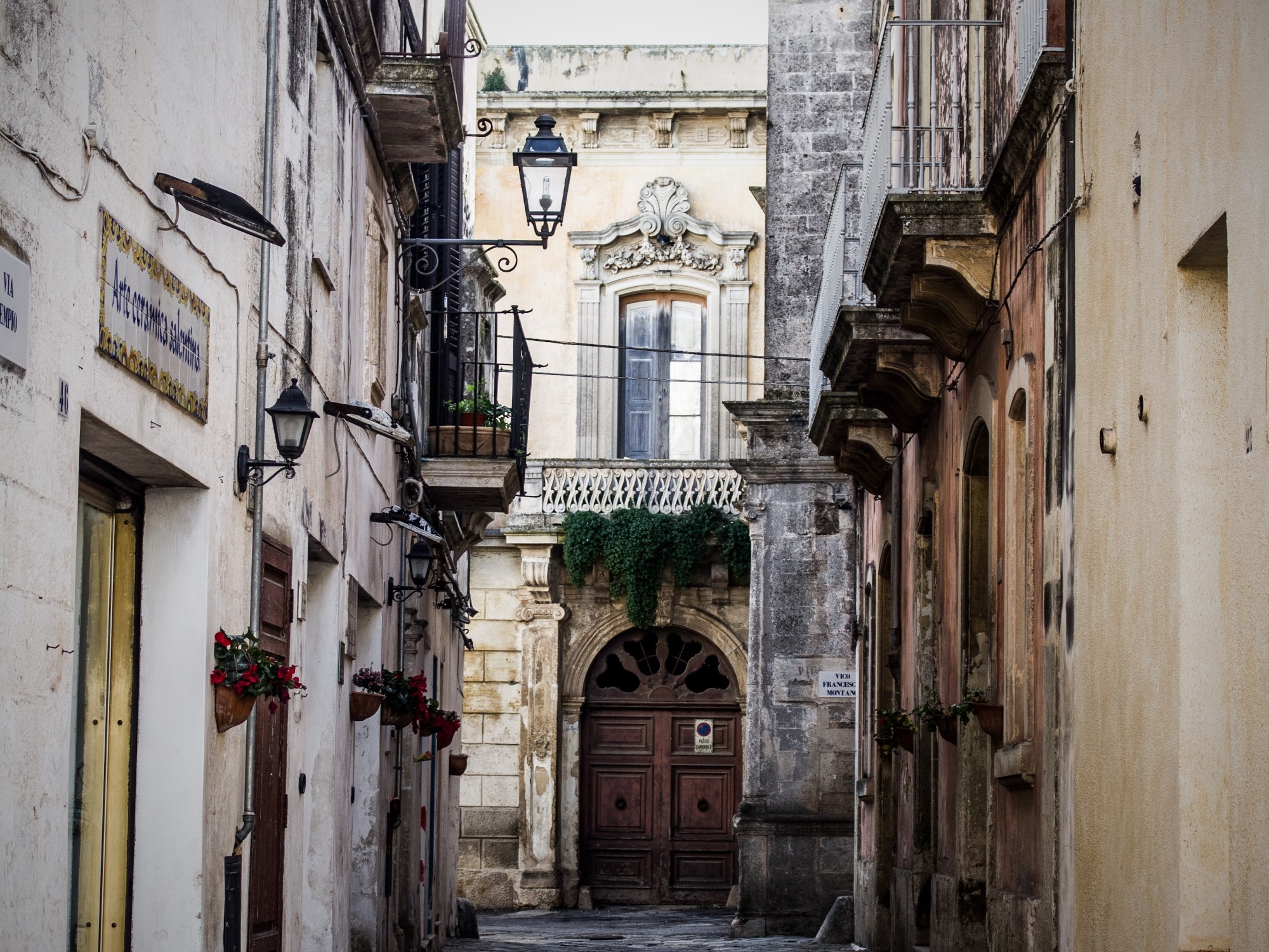 Tricase Old City Street