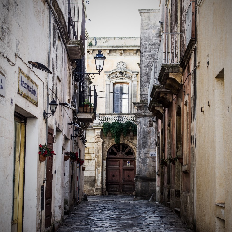 Tricase Old City Street